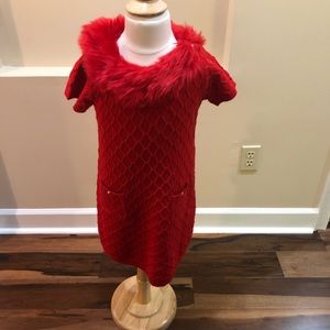 Red JJ dress size 6